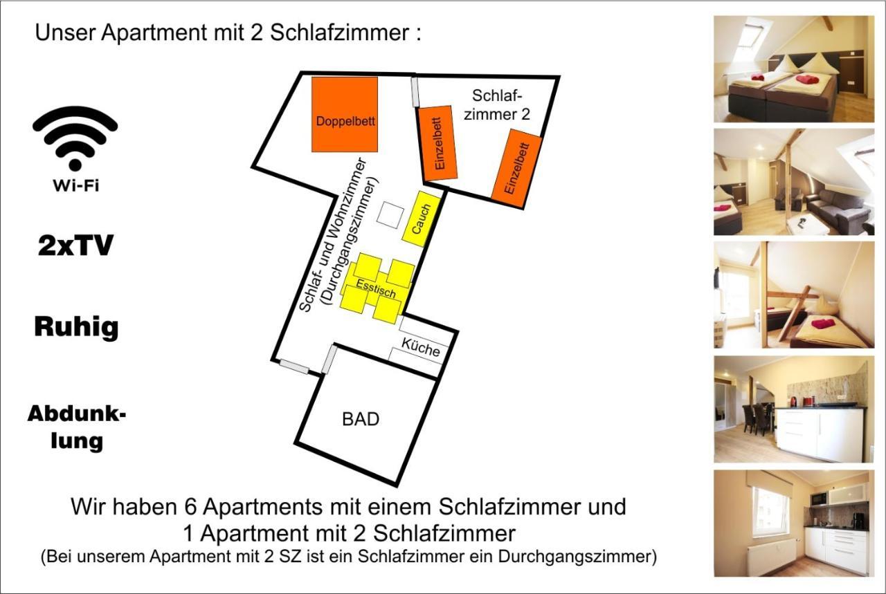 Apartments Roehrstrasse Веймар Экстерьер фото